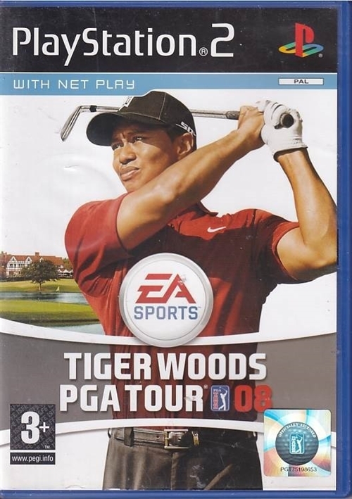 Tiger Woods PGA Tour 08 - PS2 (B Grade) (Genbrug)